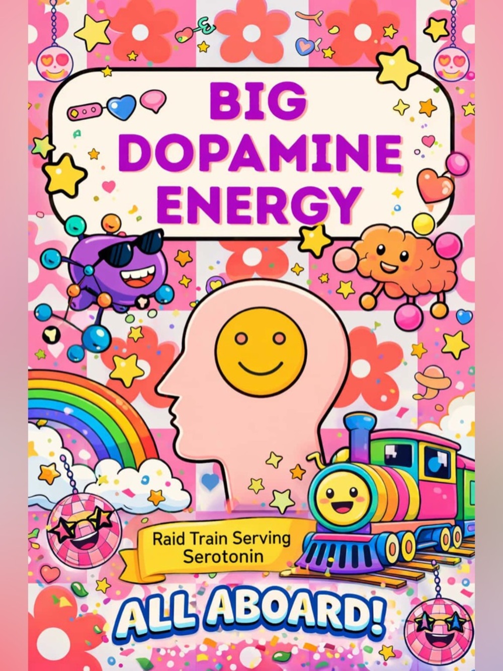 Feel that serotonin rising!!! ✨🌈 ☀️